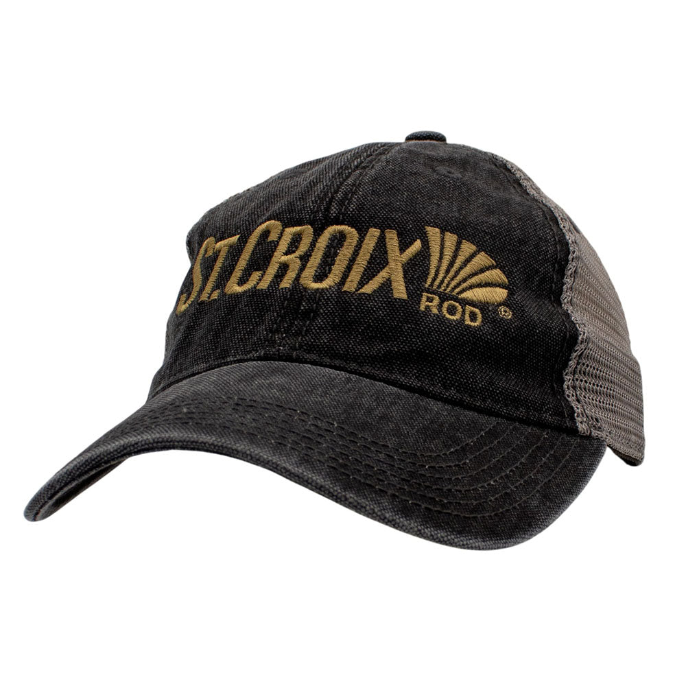 St. Croix Legacy Black/Grey Unstructured Cap