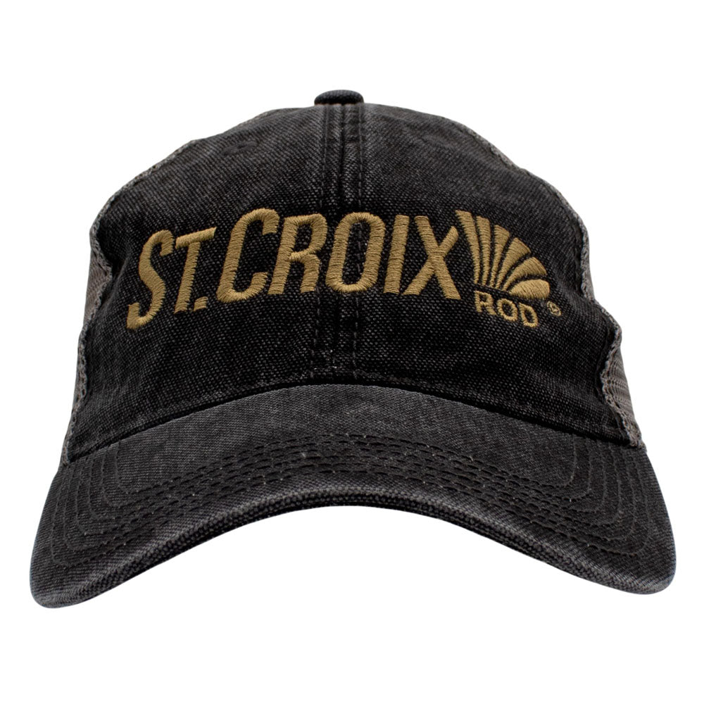 St. Croix Legacy Black/Grey Unstructured Cap
