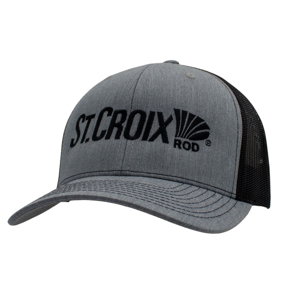 St. Croix Richardson Heather Grey/Black Trucker Hat