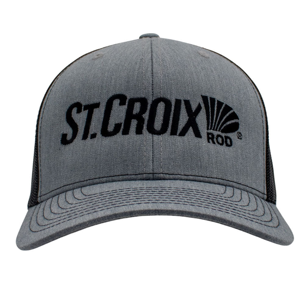 St. Croix Richardson Heather Grey/Black Trucker Hat